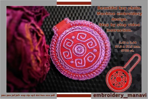 Beautiful Key Chain Decor for a Bag