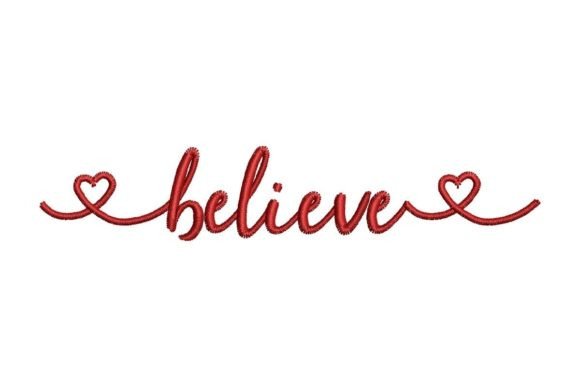 Believe with Hearts Embroidery Design Review