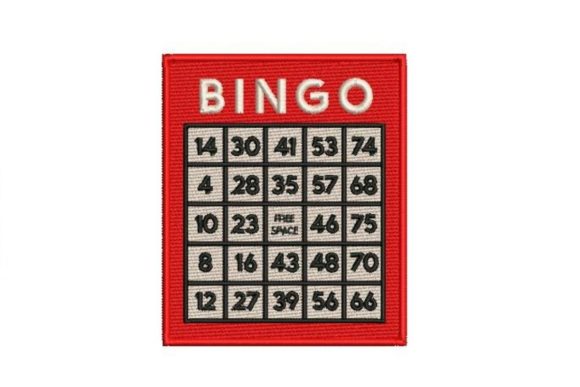 Bingo Card Embroidery Design Review