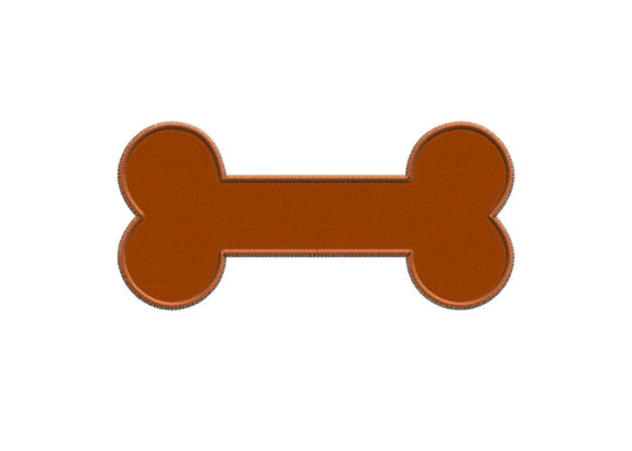 Dog Bone Applique