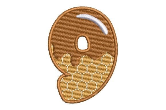 Honeycomb Number 9: A Textured, Trustworthy Digit for Real Projects