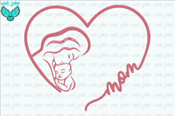 Mom and Baby Heart