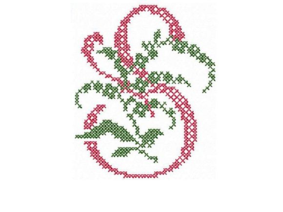 Monogram Letter S: A Boho Cross-Stitch Embroidery Review
