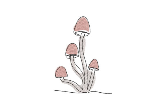 Mushrooms: A Cozy Autumn Embroidery Design Worth Stocking