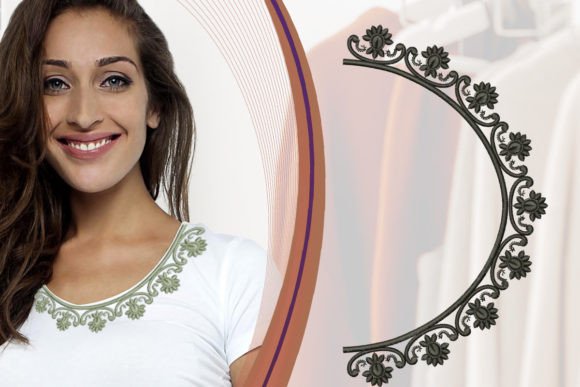 Neckline Design: A Holiday Embroidery Review