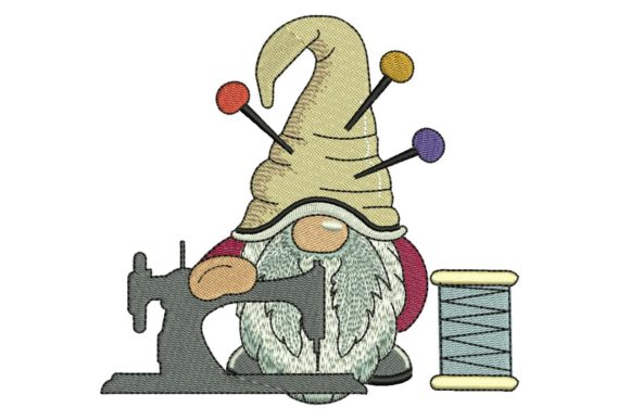 Sewing Gnome: A Seasonal Embroidery Gem
