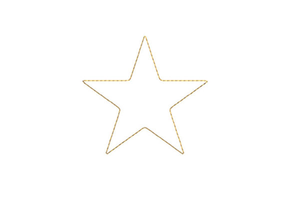 Stars Outline: A Timeless Embroidery Design for Meaningful Gifts